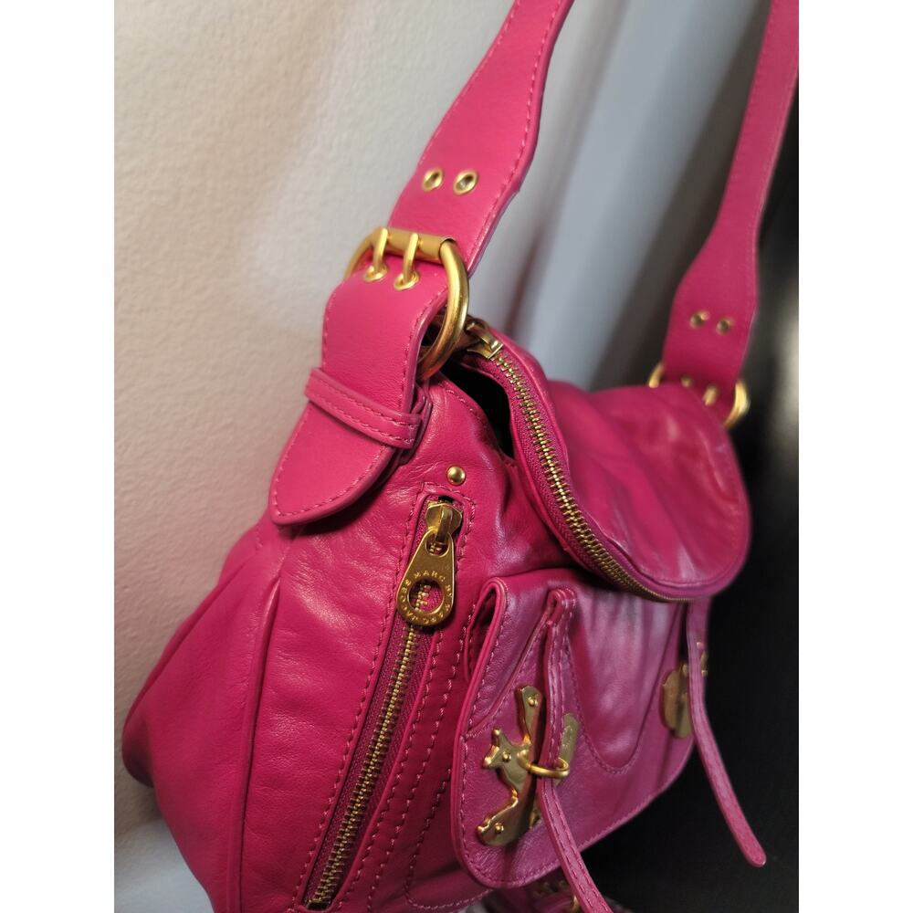Marc by Marc Jacobs Petal to the Metal Natasha Bag Magenta SET w/wallet - Picture 3 of 10